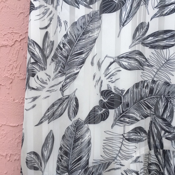 Sam Eldeman Floral Dress Tropical Vacation Size 4 - Picture 6 of 11